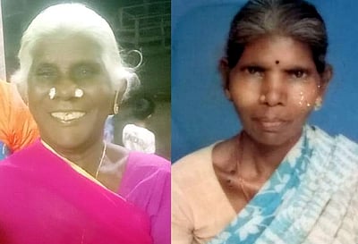 குடியாத்தம் அருகே கார் மோதி பெண் தொழிலாளர்கள் 2 பேர் பலி