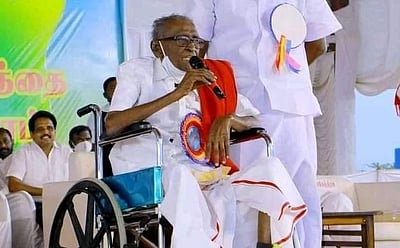 'சாகும்வரை பேச்சினால் மக்களைத் தட்டி எழுப்புவேன்': மதுரையில் தா.பாண்டியனின் உருக்கமான கடைசிப் பேச்சு