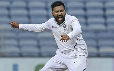 ஹர்பஜனாக மாறிய ரோஹித் சர்மா (விடியோ)