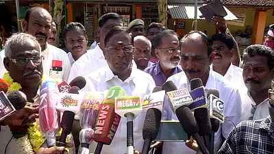 பாஜகவை புதுச்சேரியில் வேரூன்ற அனுமதிக்க மாட்டோம்: முதல்வர் வி. நாராயணசாமி