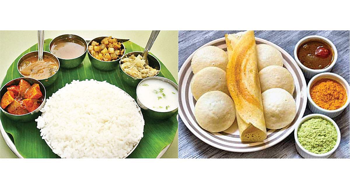 இட்லி - தோசையா? அரிசி சோறா?