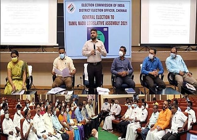 'தேர்தல் அமைதியாக நடைபெற அரசியல் கட்சிகளின் ஒத்துழைப்பு அவசியம்'