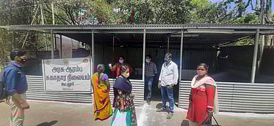 தமிழக-கேரள எல்லையில் கரோனா பரிசோதனை தொடக்கம்