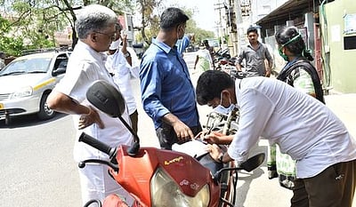 முகக் கவசம் அணியாதவா்களுக்கு அபராதம்