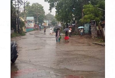 அருப்புக்கோட்டையில் மிதமான மழை