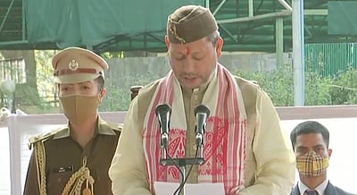 உத்தரகண்ட் முதல்வராக பொறுப்பேற்ற தீரத் சிங் ராவத்