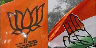 5 தொகுதிகளில் காங்கிரஸ் - பாஜக நேரடிப் போட்டி