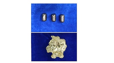 சென்னை விமான நிலையத்தில் ரூ.52 லட்சம் தங்கம் பறிமுதல்