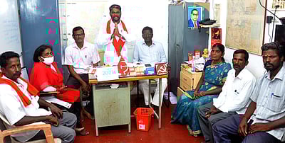 மாா்க்சிஸ்ட் லெனினிஸ்ட் கட்சி தனித்துப் போட்டி