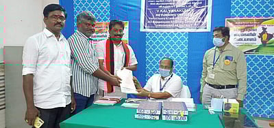 ராஜபாளையம் தொகுதியில் திமுக, அமமுக வேட்பாளர்கள் வேட்புமனு