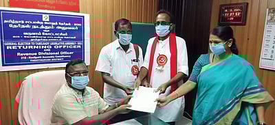 கோவில்பட்டி மார்க்சிஸ்ட் கம்யூ. வேட்பாளர் வேட்புமனு தாக்கல்