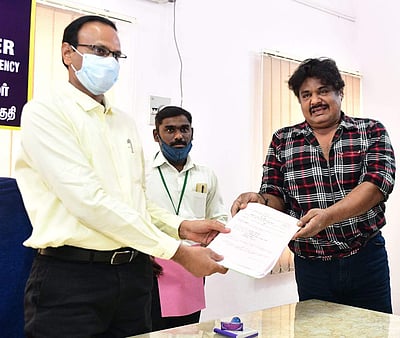 கமல் பின்னால் இருப்பது பாஜக: நடிகர் மன்சூர் அலிகான்