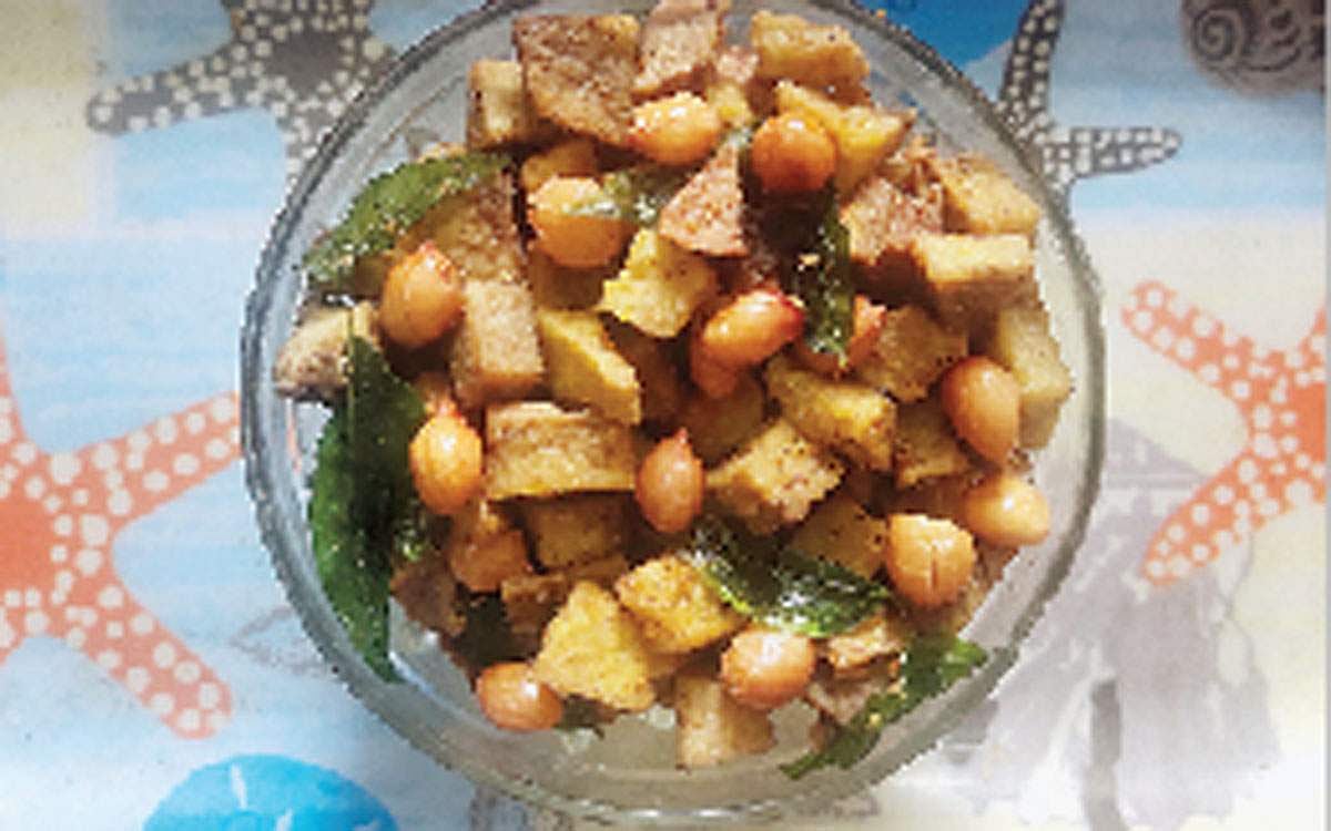 சேனைக் கிழங்கு மிக்சர் 