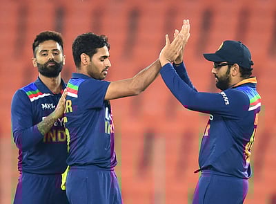 பட்லரை வீழ்த்தி ஆட்டத்தை மாற்றிய புவனேஷ்வர்: தொடரை வென்றது இந்தியா