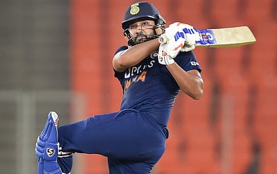 பேட்டிங் பிடித்த அனைவரும் அதிரடி: 224 ரன்கள் குவித்தது இந்தியா