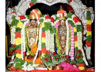 ஸ்ரீவில்லிபுத்தூர் ஆண்டாள் கோயிலில் திருக்கல்யாண கொடியேற்றம்