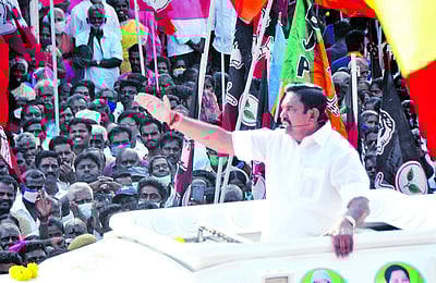 30-ஆம் தேதி முதல்வரின் தேர்தல் சுற்றுப் பயணத்தில் மாற்றம்