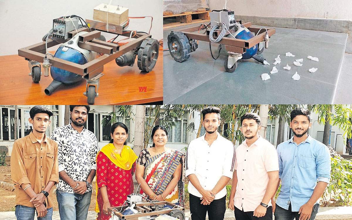 பாலித்தீன் பைகளைச் சேகரிக்கும் கருவி!