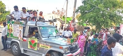 இளையான்குடி ஒன்றியத்தில் காவிரி கூட்டுக்குடிநீா் திட்டம் விரிவுபடுத்தப்படும் அதிமுக வேட்பாளா் உறுதி