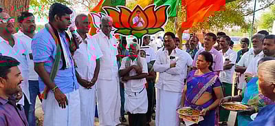 அரவக்குறிச்சி தொகுதியை பசுமையாக்குவேன்: பாஜக வேட்பாளா் அண்ணாமலை