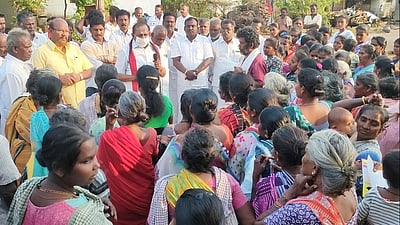 பொன்னமராவதியில் திருமயம் திமுக வேட்பாளா் பிரசாரம்