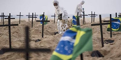 பிரேசிலில் புதிய உச்சம்: ஒரேநாளில் 3,251 பேர் கரோனாவுக்கு பலி