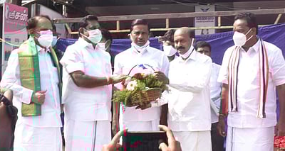 அதர்மம் வென்ற சரித்திரம் கிடையாது: கரூரில் முதல்வர் பழனிசாமி பேச்சு