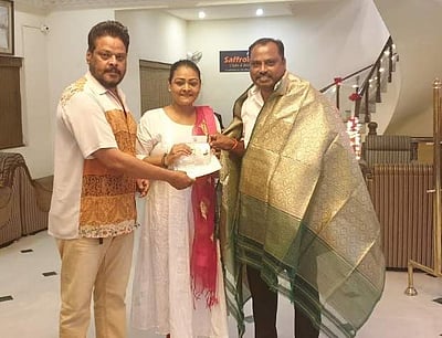 தமிழ்நாடு காங்கிரஸ் மனித உரிமை துறையில் இணைந்தார் நடிகை ஷகீலா