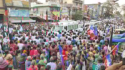 செய்யாறு திமுக வேட்பாளரை ஆதரித்து பிரசாரம்