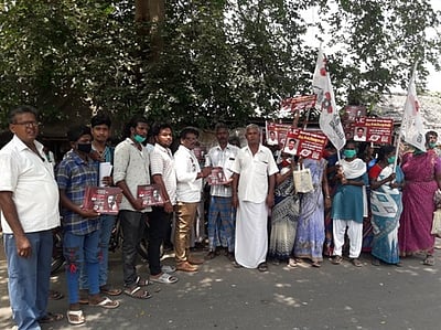 கூத்தாநல்லூா் குப்பை இல்லா நகராக மாற்றப்படும்: மநீம வேட்பாளா் உறுதி