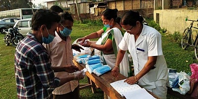 பாஜகவுக்கே வாக்குகள் பதிவாவதாக புகார்: கிழக்கு மிட்னாபூர் வாக்குச்சாவடியில் வாக்குப்பதிவு நிறுத்தம்