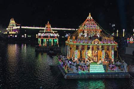 திருமலையில் வருடாந்திர தெப்போற்சவம் நிறைவு