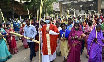 கிறிஸ்தவ ஆலயங்களில் குருத்தோலை ஞாயிறு வழிபாடு