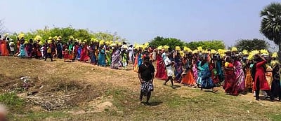 வீரமாகாளியம்மன் கோயில் முளைப்பாரி திருவிழா