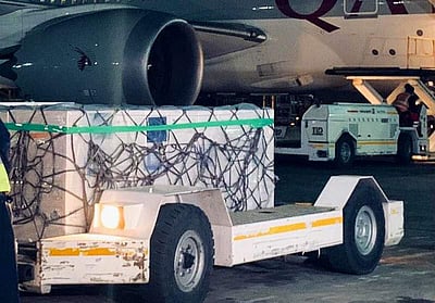 கென்யாவிற்கு 10 லட்சம் கரோனா தடுப்பூசிகள் வழங்கிய இந்தியா