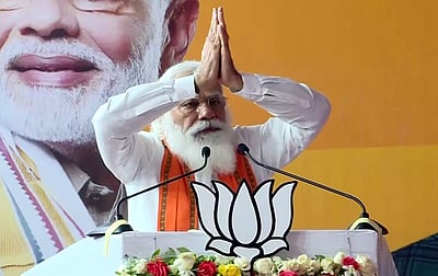 அனைத்துத் துறைகளிலும் காங்கிரஸ் அரசு தோல்வி: புதுவையில் மோடி பிரசாரம்