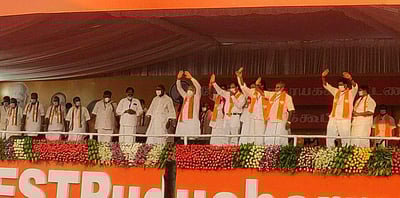 புதுச்சேரியில் பிரதமர் மோடி பிரசாரம்