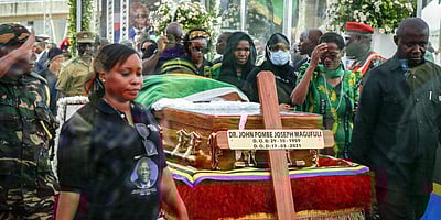 மறைந்த தான்சானியா அதிபரின் இரங்கல் கூட்டத்தில் நெரிசல்; பலி 45 ஆனது