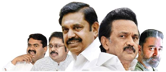 தீவிர வாக்குவேட்டையில் அரசியல் தலைவா்கள்!