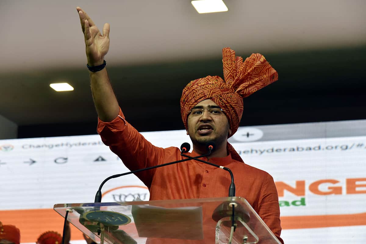 மேற்கு வங்கத்தில் மே 3-ல் பாஜகவின் முதல்வர்தான் இருப்பார்: தேஜஸ்வி சூர்யா