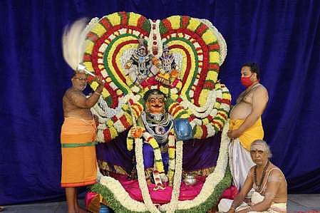 திருப்பதி: கபில தீா்த்தத்தில் பூத வாகன சேவை