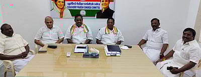 புதுவையில் காங்கிரஸ்-திமுக தொகுதிப் பங்கீடு தொடா்பாக 2-ஆம் கட்டப் பேச்சுவாா்த்தை