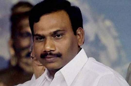 ஆ. ராசா அடுத்த 48 மணி நேரத்துக்கு தேர்தல் பிரசாரம் செய்யத் தடை