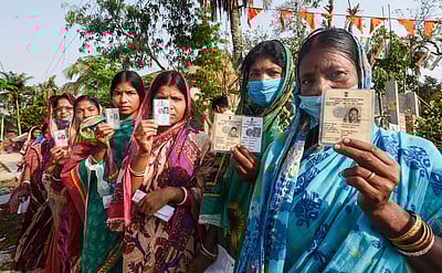 1 மணி நிலவரம்: மேற்கு வங்கம்-37.42%, அசாம்-38.12% வாக்குப்பதிவு