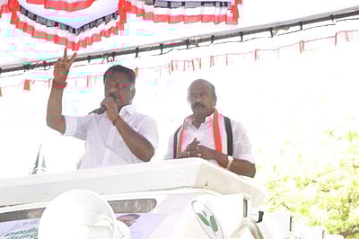 திமுகவின் தேர்தல் அறிக்கை கள்ளநோட்டு போன்றது: துணை முதல்வர் பேச்சு