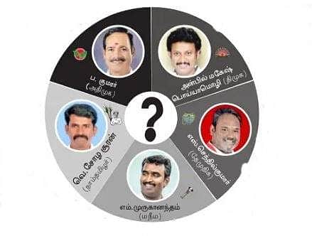 திருவெறும்பூா் தொகுதியில் 4 முனைப் போட்டி