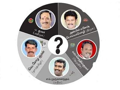 திருவெறும்பூா் தொகுதியில் 4 முனைப் போட்டி