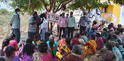 கரோனா விழப்புணா்வு ஊா்வலம்