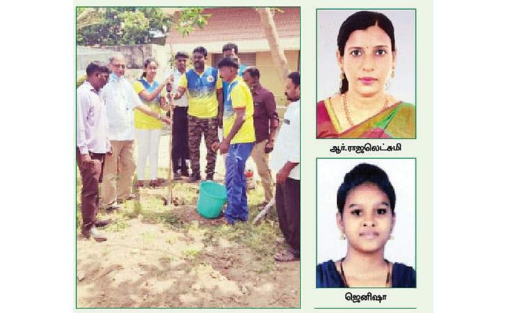 பசுமை வளர்ப்பில் பட்டதாரிகள்