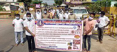 ஊத்துக்கோட்டையில் கரோனா விழிப்புணர்வு பேரணி